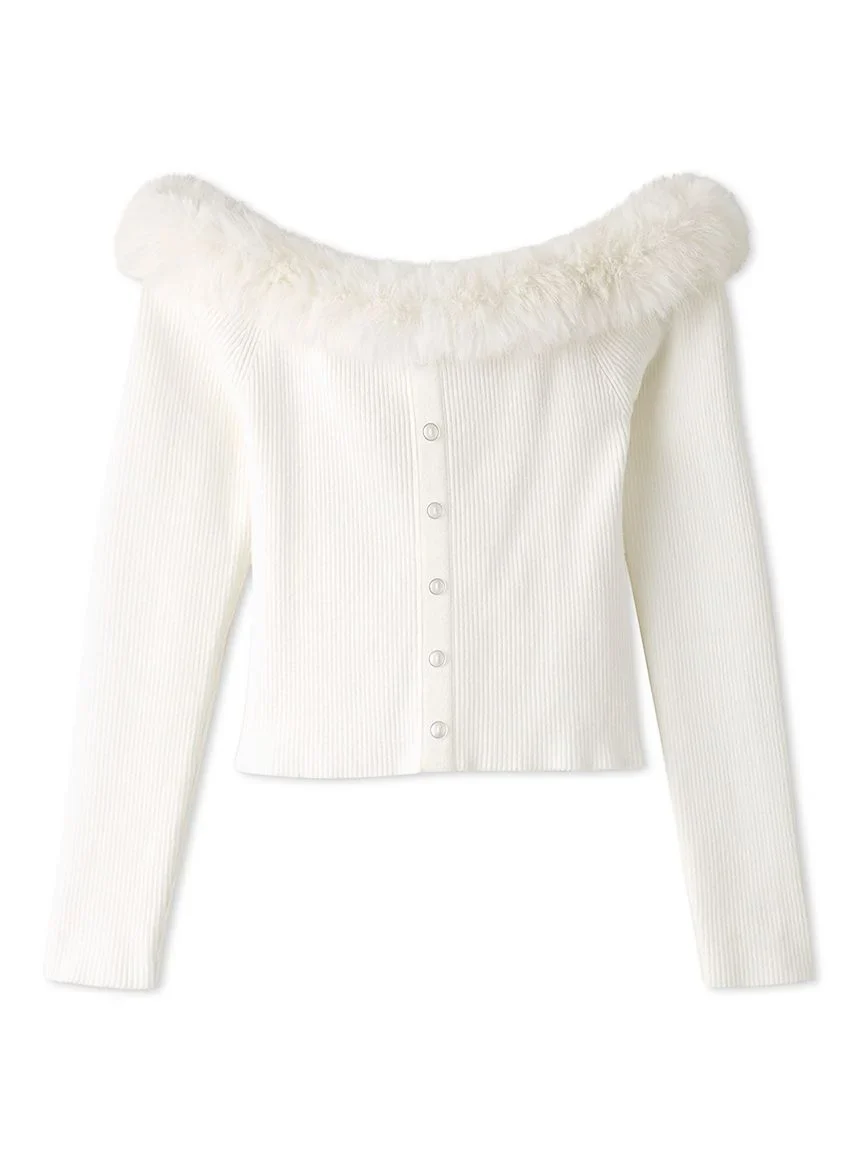 Sustainable Decollete Fur Knit Pullover 18 Sustainable Decollete Fur Knit Pullover