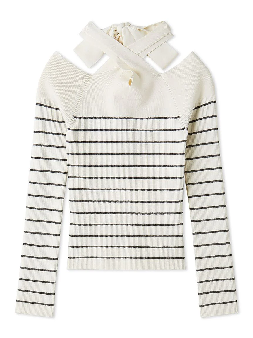 Front Cross Knit Pullover 4 Front Cross Knit Pullover