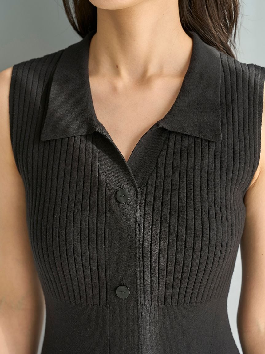 Front-buttoned Knit Dress 17 Front-buttoned Knit Dress