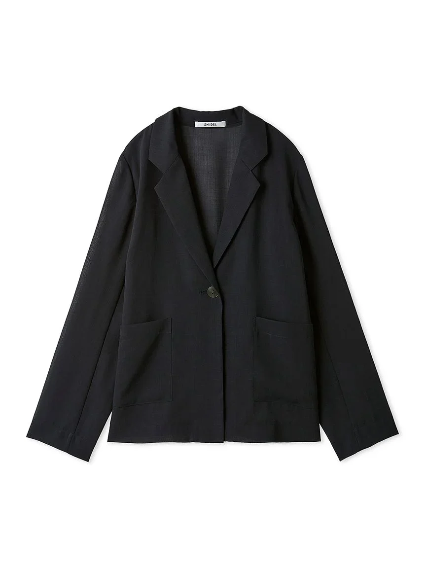 Sustainable Sheer Shirt Jacket 3 Sustainable Sheer Shirt Jacket