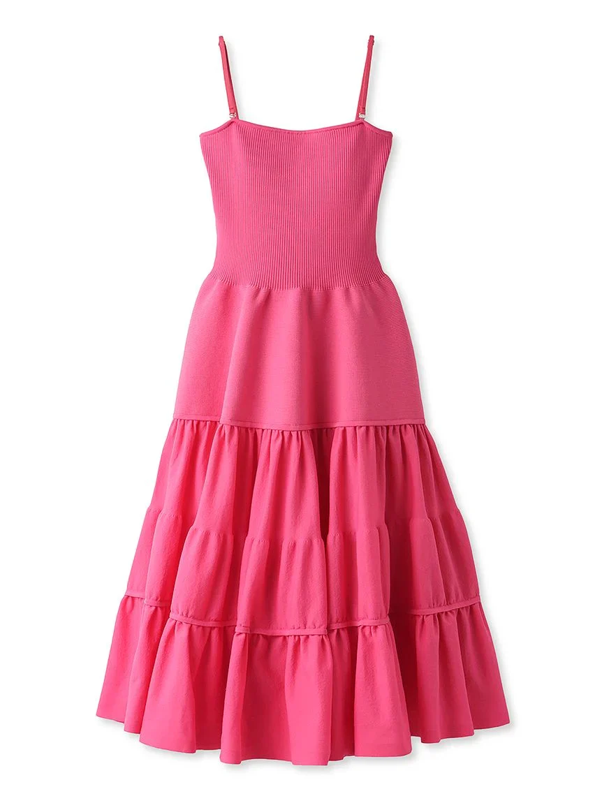 Tube Knit Tiered Dress