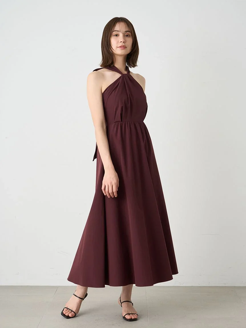 Halter Neck Maxi Dress 10 Halter Neck Maxi Dress