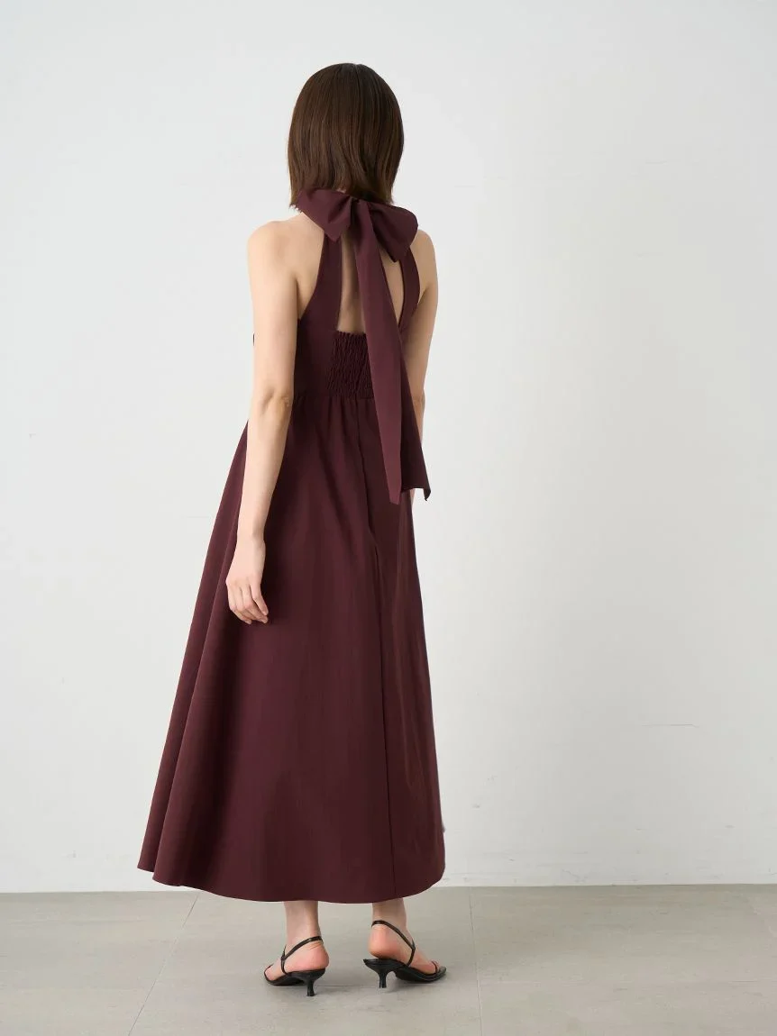 Halter Neck Maxi Dress 11 Halter Neck Maxi Dress