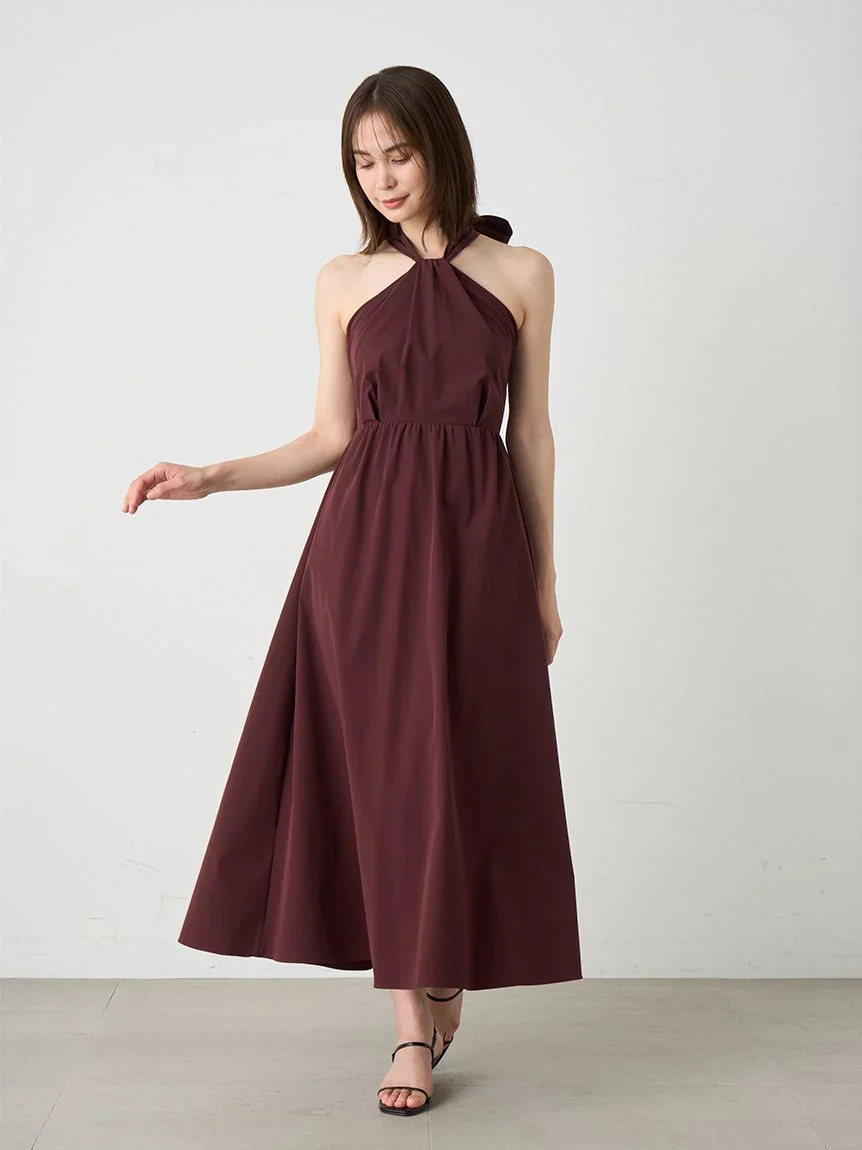 Halter Neck Maxi Dress 19 Halter Neck Maxi Dress