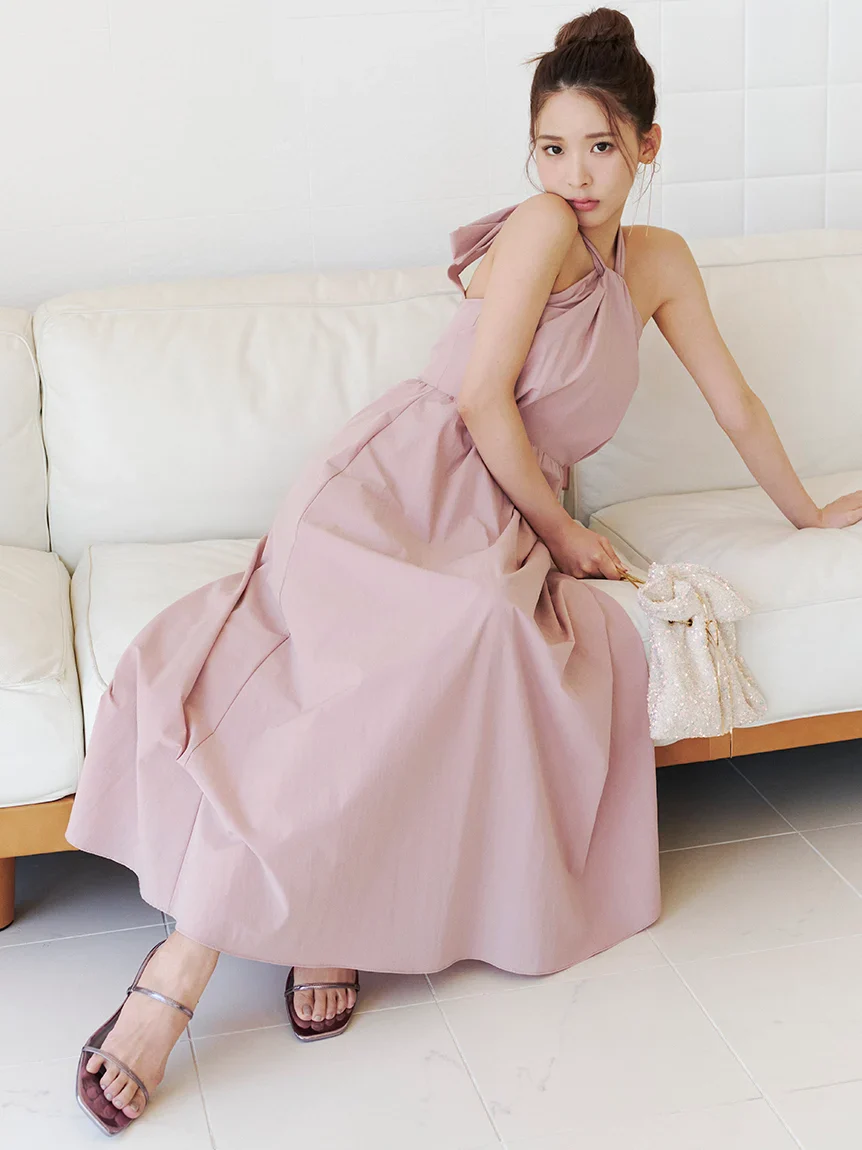 Halter Neck Maxi Dress 2 Halter Neck Maxi Dress