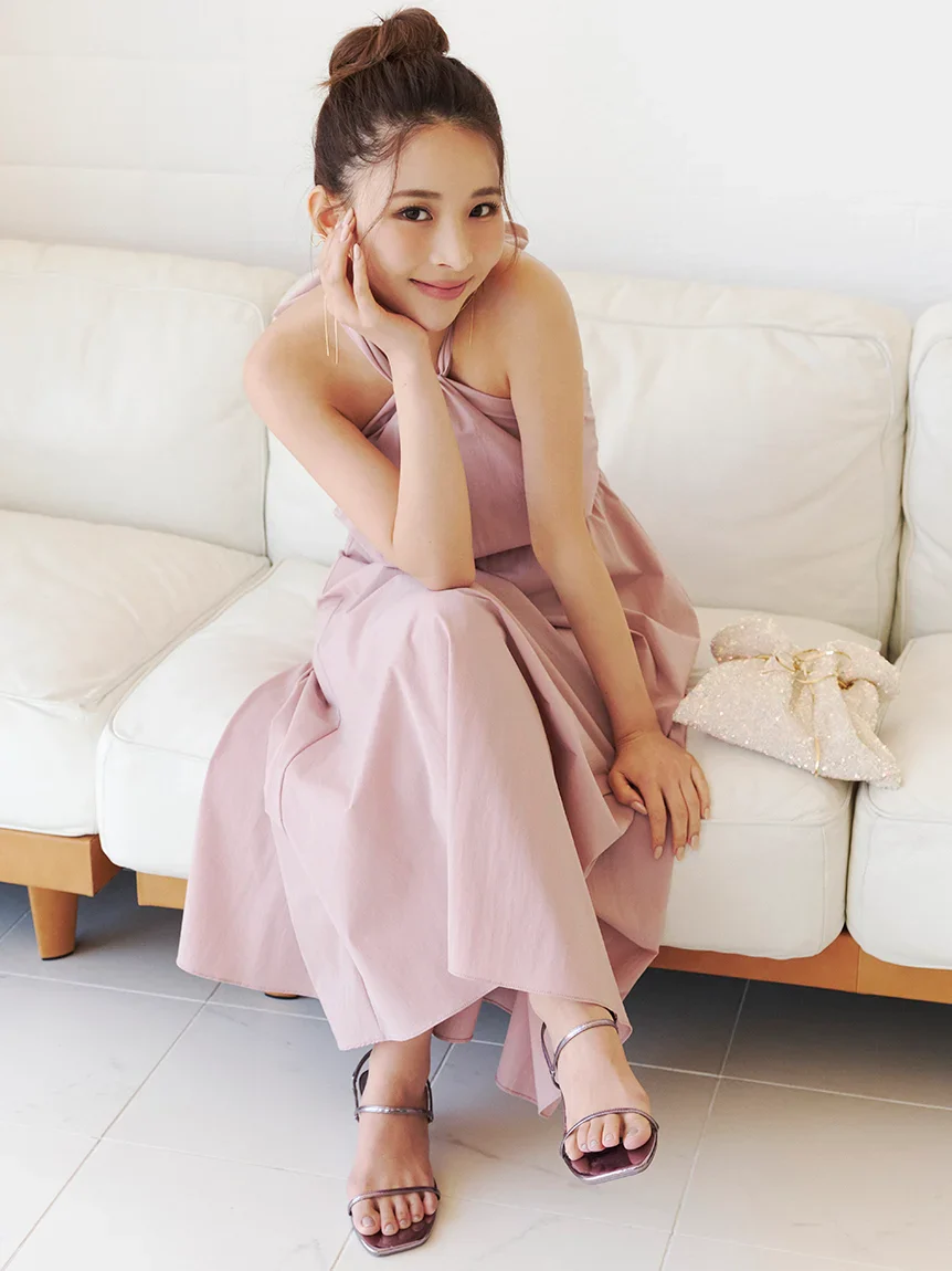 Halter Neck Maxi Dress 4 Halter Neck Maxi Dress