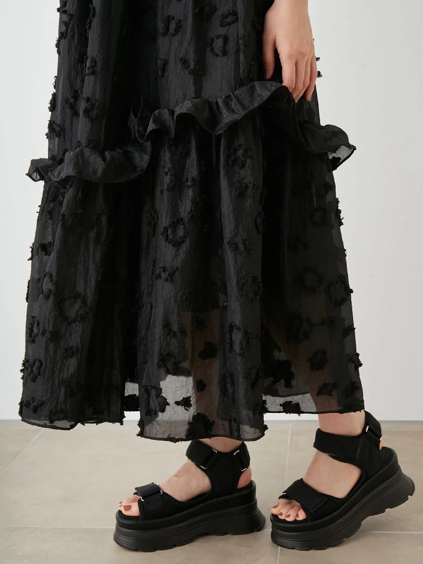 Spaghetti Strap Ruffle Maxi Dress 10 Spaghetti Strap Ruffle Maxi Dress